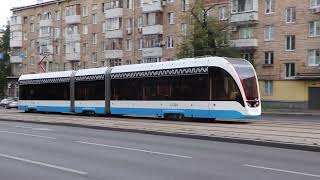 Moscow tram.