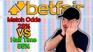 Lay the Draw Half Time? Bigger Profits?! - Betfair Trading