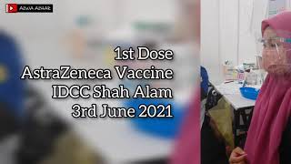 COVID19 | 1st Dose AZ Vaccine