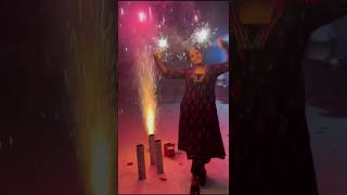 Siragadikka Aasai serial salma Diwali celebration #siragadikkaaasaiserial #shortsfeed