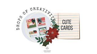 EASY HANDMADE CARDS - DROPS OF CREATIVITY #16 #ctmh #ctmhmaker #sugarscrap