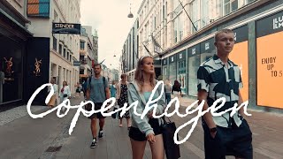 Best European City? Copenhagen Denmark Walking Tour 4k July 2022 Strøget Latest Update 🇩🇰