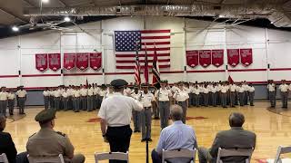 Georgia Military College Corps of Cadets Cresting Ceremony 2023