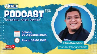 🔴 LIVE PODCAST UT PURWOKERTO || KONTEN JADI CUAN