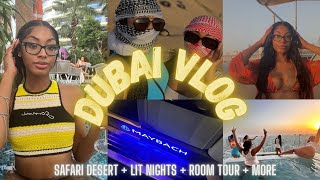 DUBAI VLOG | MOYER TWINS BDAY TRIP *atv's, lit nights, dinner in the sky + more*