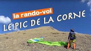 PIC de la CORNE : la rando vol - parapente