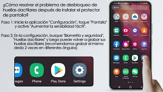 Cómo solucionar el problema de las huellas dactilares después de colocar el protector de pantalla