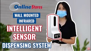 Wall Mounted Infrared Intelligent Sensor Dispensing System