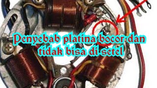 Penyebab platina bocor dan tidak bisa di setel