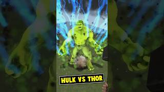 Hulk vs Thor Kim yenecek #shorts  #hulkvsthor