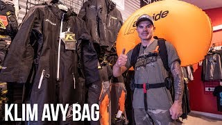 KLIM Atlas - Is this the best snowmobile AVY bag ever?