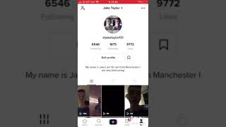 Follow my Tiktok I am also Tiktok famous sorry for no talking🤩😎