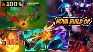 *NOVA* BUILD DA JINX DE LETALIDADE E CRÍTICO TÁ MUITO OP !! - LEAGUE OF LEGENDS