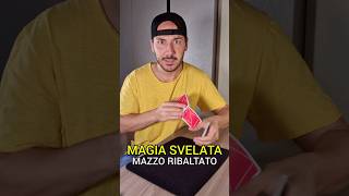 🤩✨️TI INSEGNO UNA MAGIA! IL MAZZO RIBALTATO! #magictrick #magician #magia #magic #cardtrick #mago