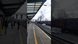 *RARE* Steam train departs from Preston