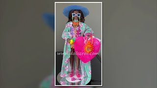 Mattel - Barbie - Extra - Extra Fly - African American - Curvy - June - Doll