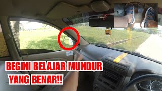 CARA BELAJAR MUNDUR UNTUK PEMULA!!!SANGAT MUDAH||Kelas Pemula||