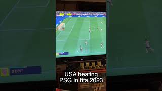 USA beating PSG