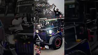 power of Mahindra  Entry status  modified video#tharlover #supercar #shorts #thar