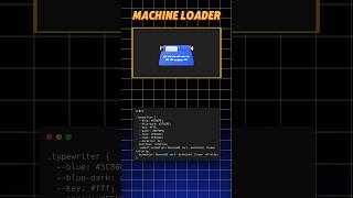 machine phone loader #html #css