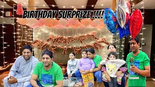 Surprise Birthday arranged|Birthday surprise from family|family vlog