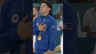 Carlos Yulo wins gold to become Philippines' second Olympic champion