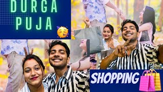 Durga Puja shopping.🥳🛍🛒