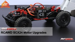 Insane RCAWD SCX24 Motor Upgrades : Unleashing the Beast