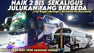 Mercy 1626 sama 1526 nyaman mana⁉️|Trip Bersama Po.Haryanto Bogor-Wonogiri #storybus