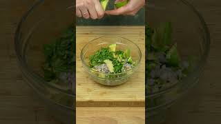 Easy Guacamole Recipe WITHOUT TOMATOES #shorts