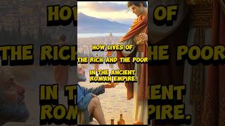 how live of the rich and the poor in roman Empire 🤔 #shorts #shortvideo #history