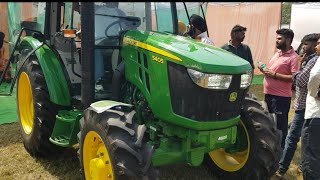 दो कदम आगे JOHN DEERE 5405 model ac and heater cabin lanch uttarakhand  63 HP 4wd BS.6 series