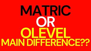 Matric or O Level/Intermediate or A Level | Choosing Right Direction is must