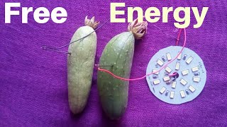 how to make free energy led light