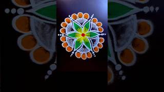 Mini rangoli kolam 🌺 Latest muggulu 🌺 trendy rangoli muggulu #rangoli #trending #muggulu