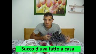 succo di uva fraga fatta a casa