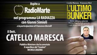 CATELLO MARESCA ospite a LA RADIAZZA con Gianni Simioli su Radio Marte e Francesco Borrelli