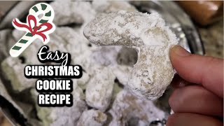 CHRISTMAS CRESCENT COOKIE RECIPE // EASY CHRISTMAS COOKIE // Mama Approved