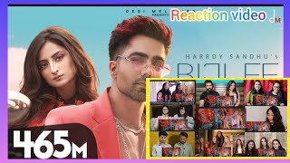 bijlee bijlee video song l reaction mashup l harrdy Sandhu bpraak l #hani reaction mashup..