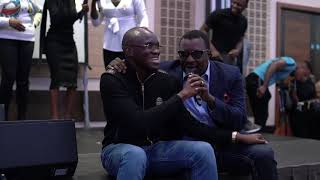 Alibaba & Pastor Tobi sing Onise Iyanu at SPAC Nation