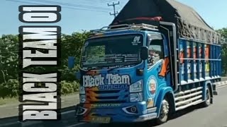 Truck Black Team 01 Biru Rejeki Berkah Alam