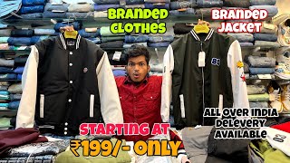 Branded Zipper ₹349 Only 😱| 90% Off | T-Shirts,Sweatshirts,Imp Shirt | Branded Clothes In Mumbai |