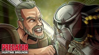 Knife  Vs  Predator in  Predator Hunting Grounds