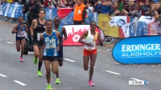 What a Photo Finish for the Victory at BMW BERLIN-MARATHON 2019