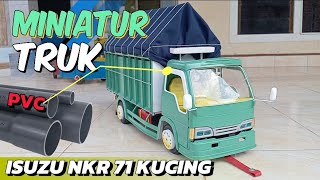 diy truk oleng dari pipa pvc / paralon #truck #trukoleng