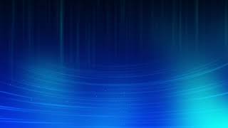 Abstract Waves and Lines on Blue Animated Background. Relaxing Screensaver. Free Video Background.