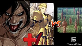 (gilgamesh em attack on titan) ep 4 (gilgamesh in attack on titan) episódio 4.