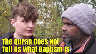 Speakers Corner - MC Saeed Does a Rap, Junior Then Questions Him, Who Are The Companions Of Jesus?