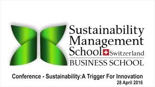 Conference Sustainability: a trigger for innovation Part 1