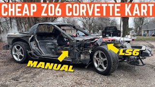 BUILDING A CHEAP Z06 Corvette Into A Vette Kart